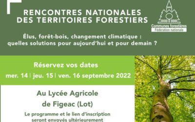 Les Rencontres nationales des territoires forestiers 2022
