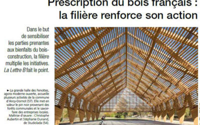 Prescription du bois français : la filière renforce son action