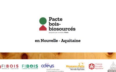 Présentation et signatures du Pacte Bois-Biosourcés en Nouvelle-Aquitaine