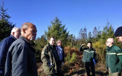 Limousin – Visite du directeur général ONF