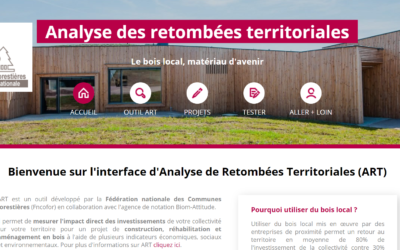 Evaluer les retombées territoriales de son projet bois. Les Communes forestières lancent un nouvel outil pour les collectivités