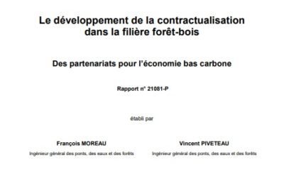 Rapport sur la contractualisation des bois