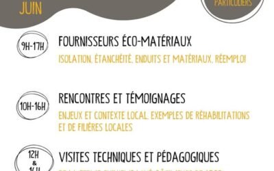 🪵🌾 FORUM ECO-MATERIAUX 64 🌾🪵